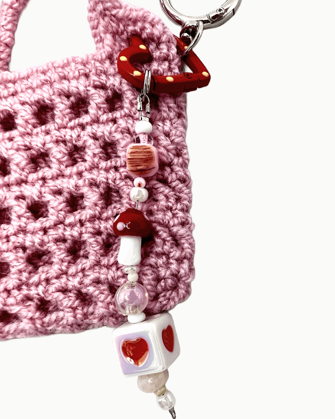 Брелок Pink Bag — Рожевий — view 2