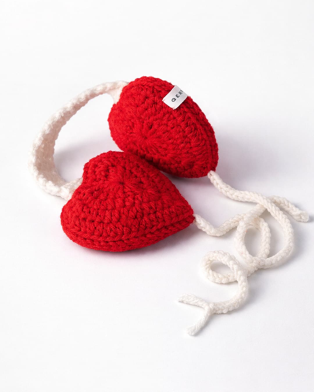 Навушники Серце — Червоний